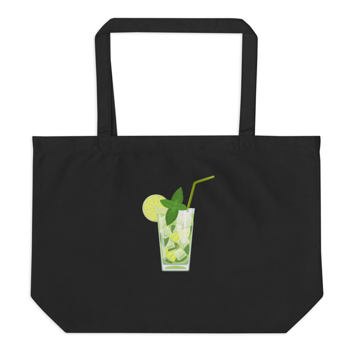 Mojito Large organic tote bag