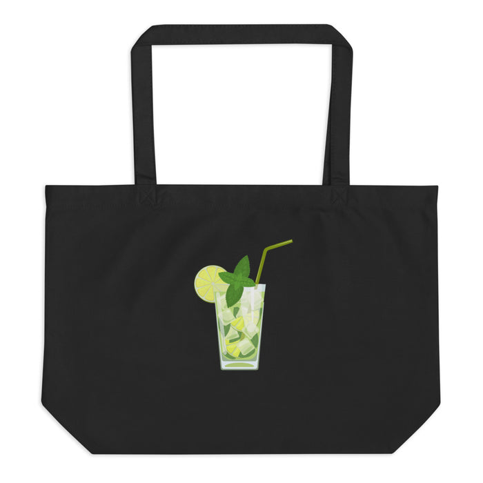 Mojito Large organic tote bag