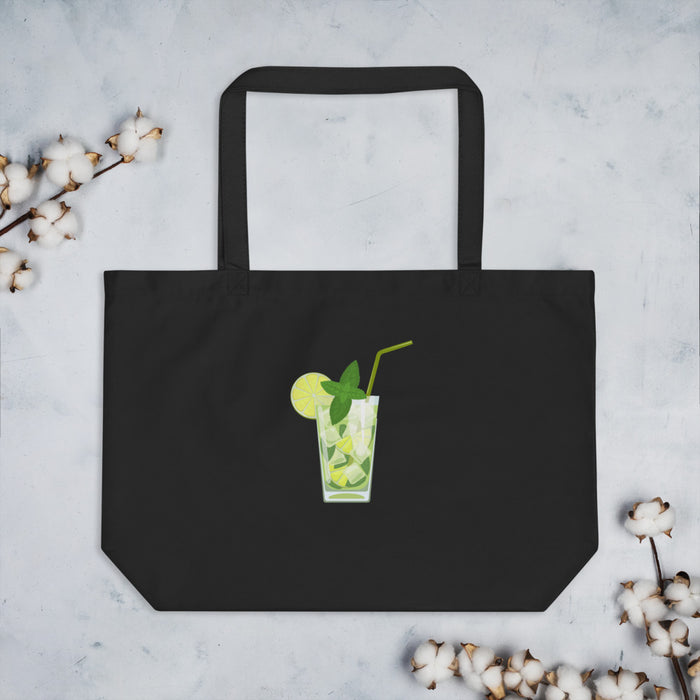 Mojito Large organic tote bag