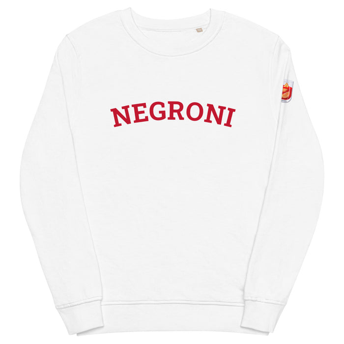 NEGRONI With Sleeve Negroni Glass Unisex organic sweatshirt