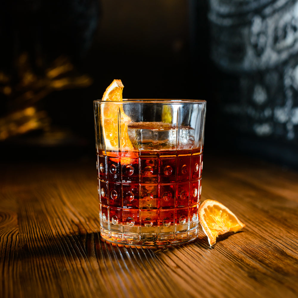 Raspberry Rose Negroni Cocktail
