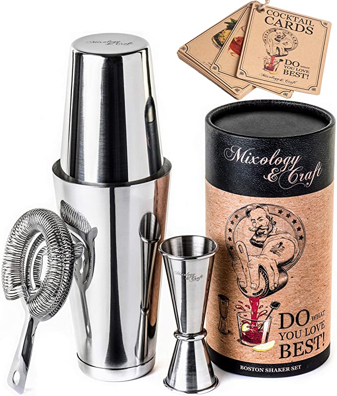 Cocktail Shaker Boston Shaker Set