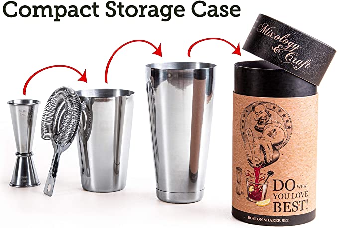 Cocktail Shaker Boston Shaker Set