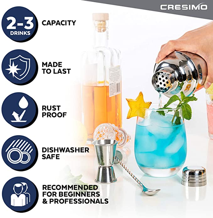 Cocktail Shaker Set by Cresimo