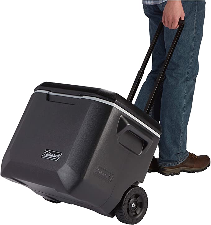 Coleman Rolling Cooler | 50 Quart Xtreme 5 Day Cooler with Wheels