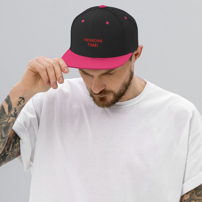 Negroni Time! Snapback Hat