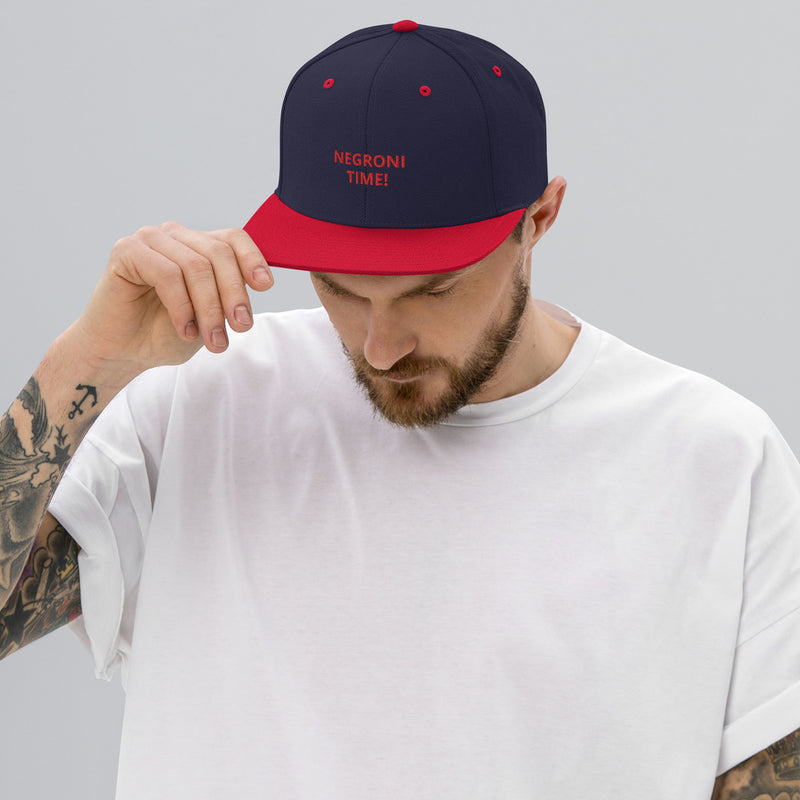 Negroni Time! Snapback Hat