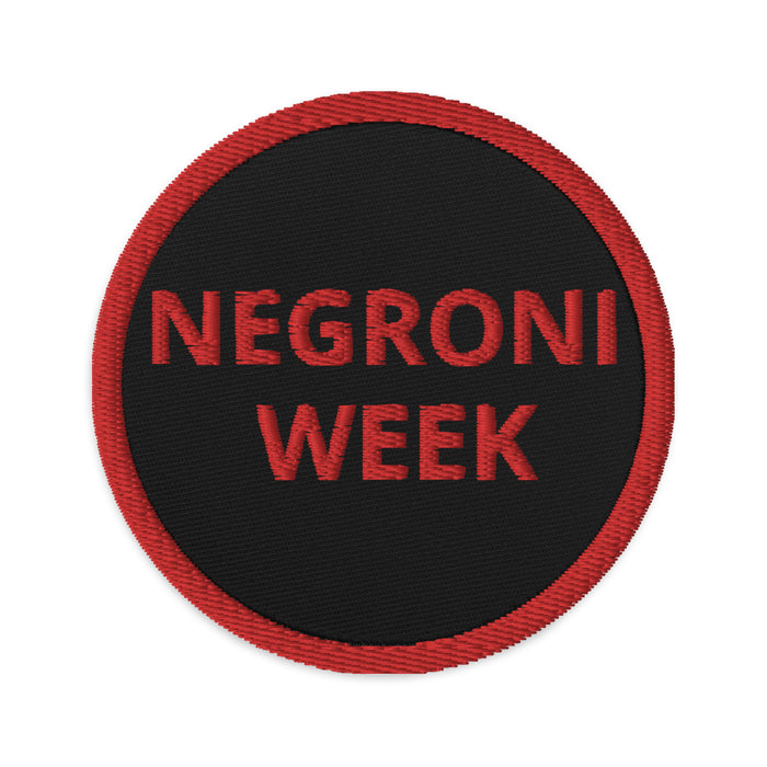 Negroni Week Patch
