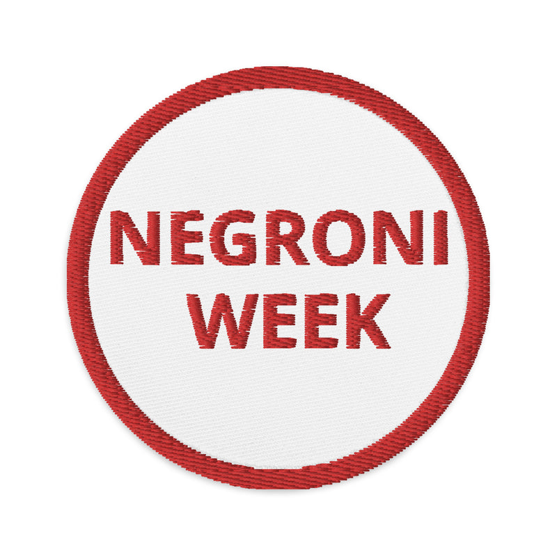 Negroni Week Patch
