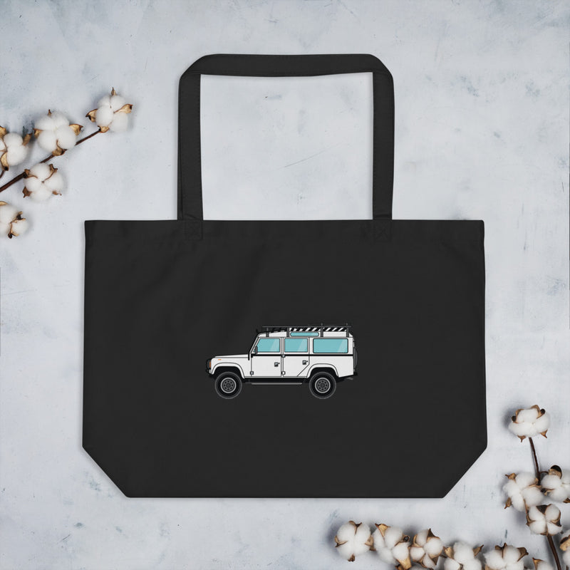 Land Rover Large organic tote bag