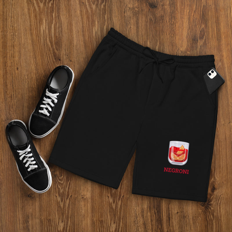 Negroni Glass with Negroni - Men's fleece shorts