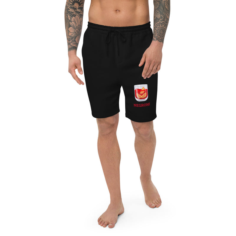 Negroni Glass with Negroni - Men's fleece shorts
