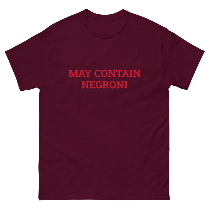 May Contain Negroni Men's heavyweight tee