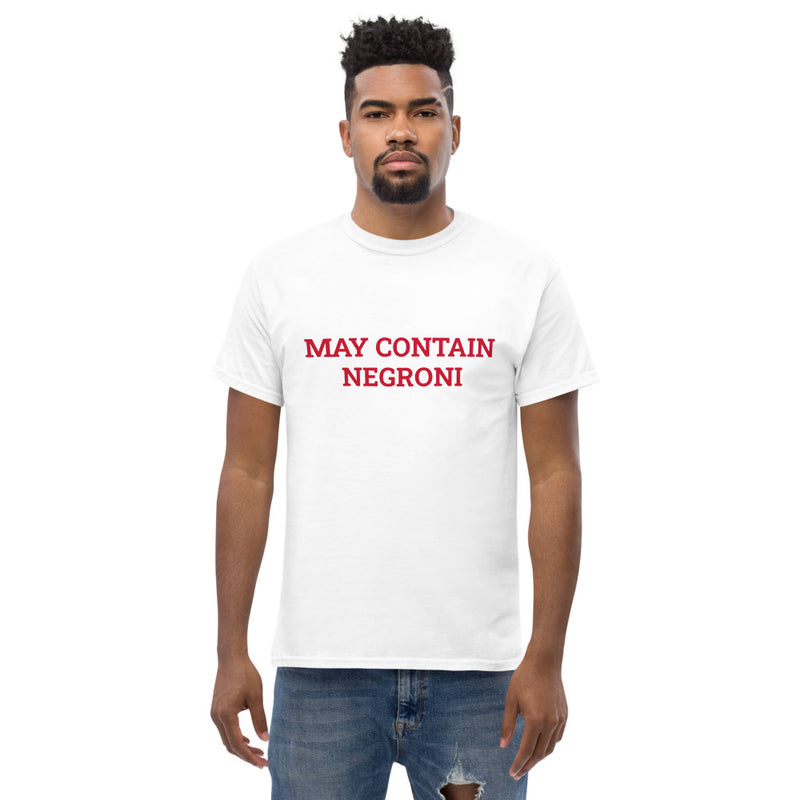 May Contain Negroni Men's heavyweight tee