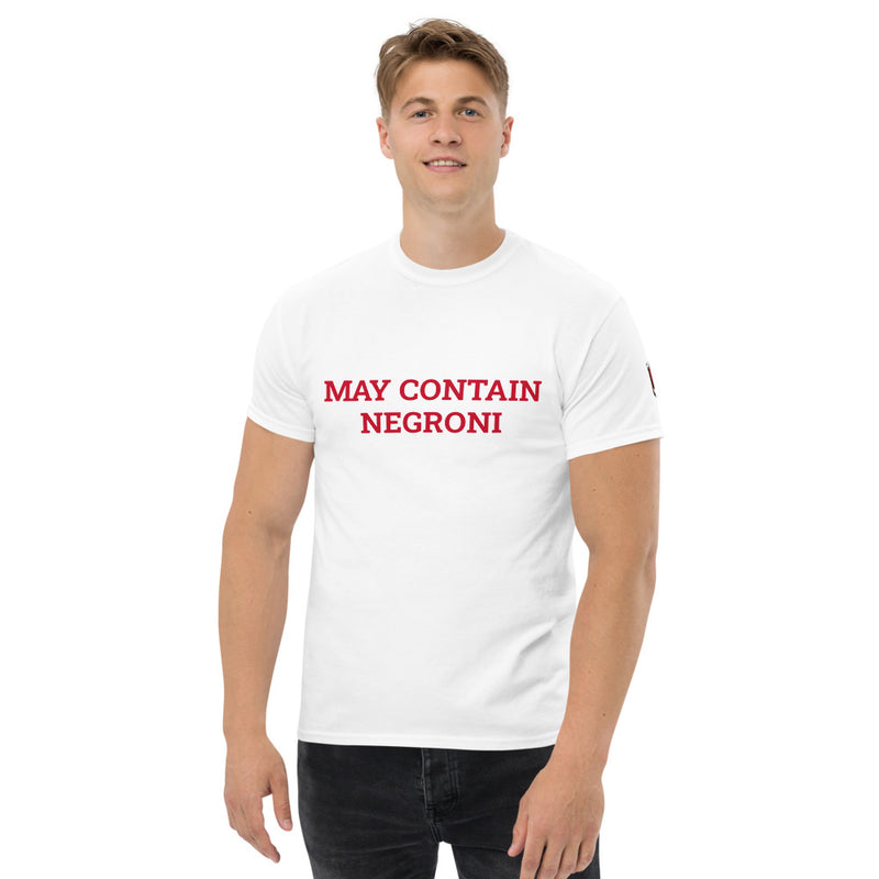 May Contain Negroni - With Sleeve Negroni - Men's heavyweight tee