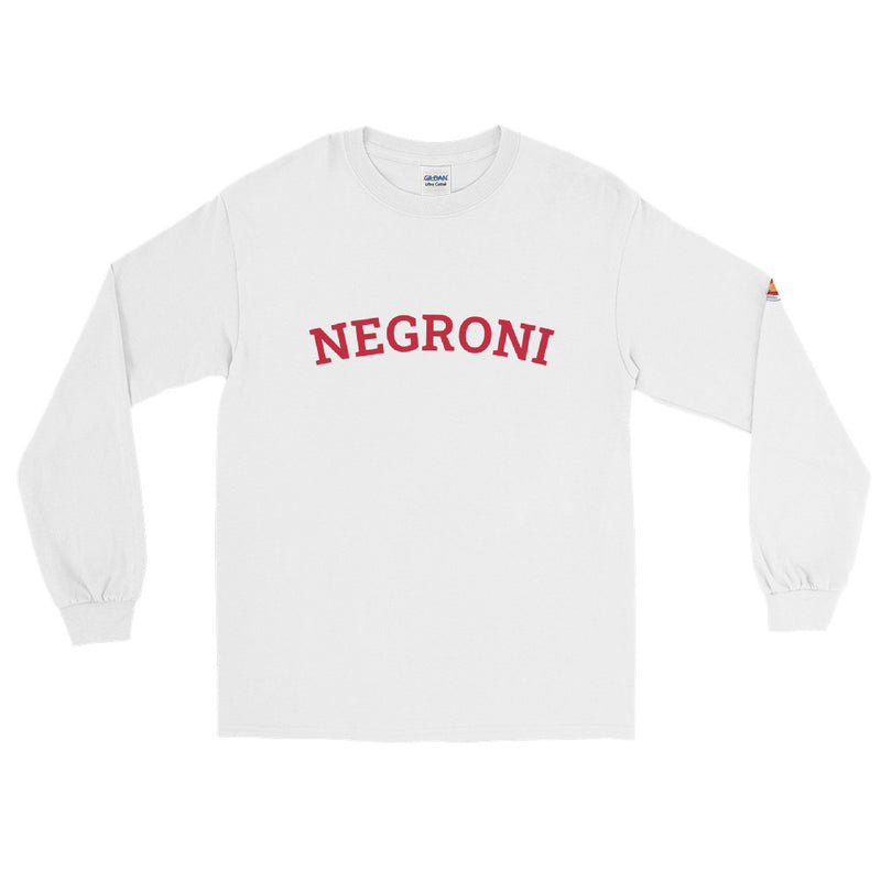 Negroni with Sleeve Negroni Glass - Men’s Long Sleeve Shirt