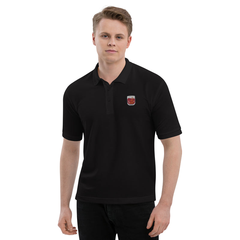 Negroni Glass Men's Premium Polo