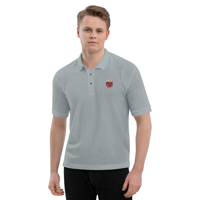 Negroni Glass Men's Premium Polo