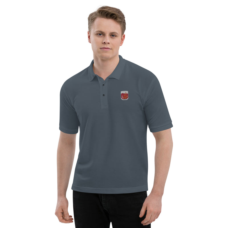Negroni Glass Men's Premium Polo