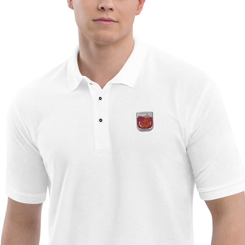 Negroni Glass Men's Premium Polo