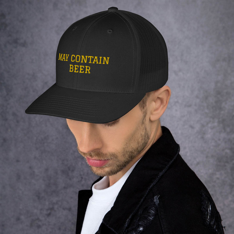 May Contain Beer Trucker Cap