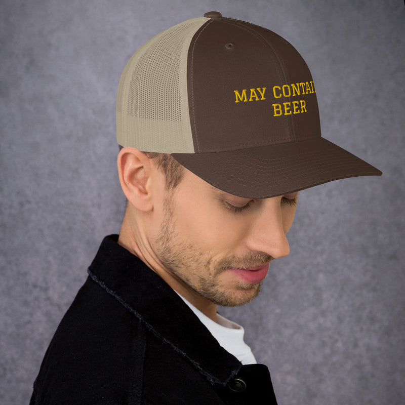 May Contain Beer Trucker Cap
