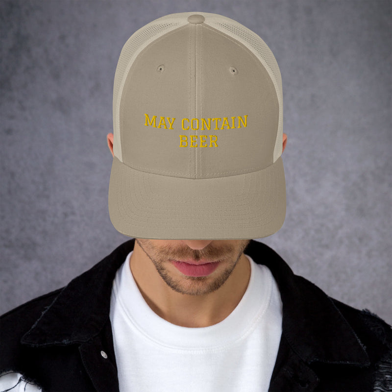 May Contain Beer Trucker Cap