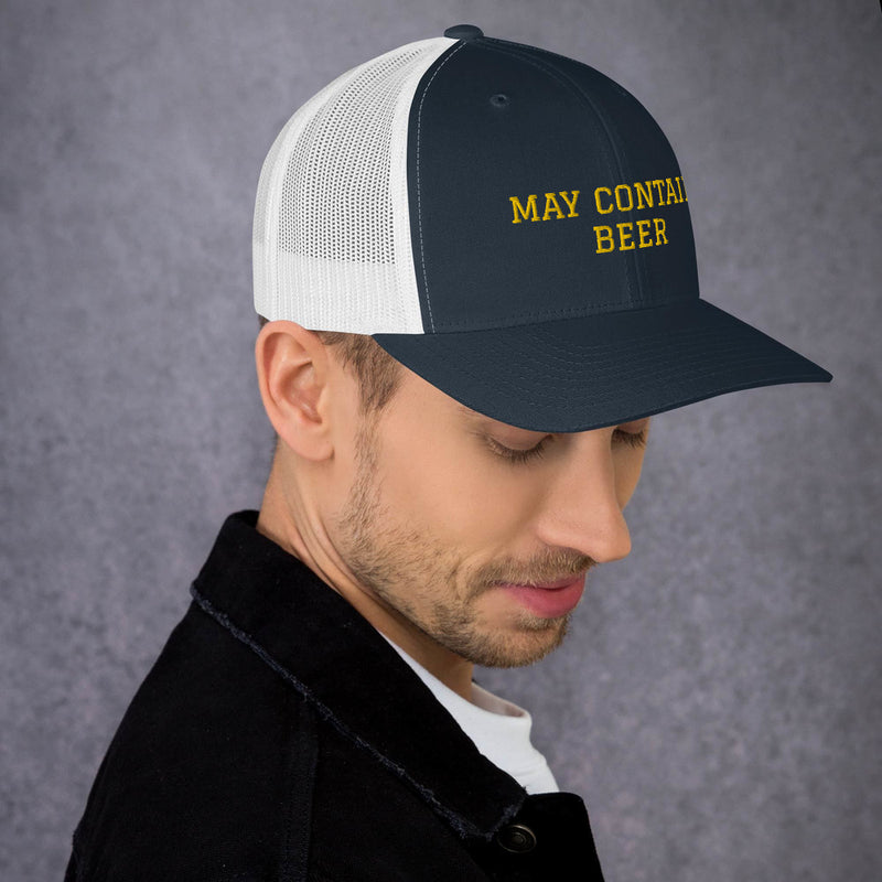 May Contain Beer Trucker Cap