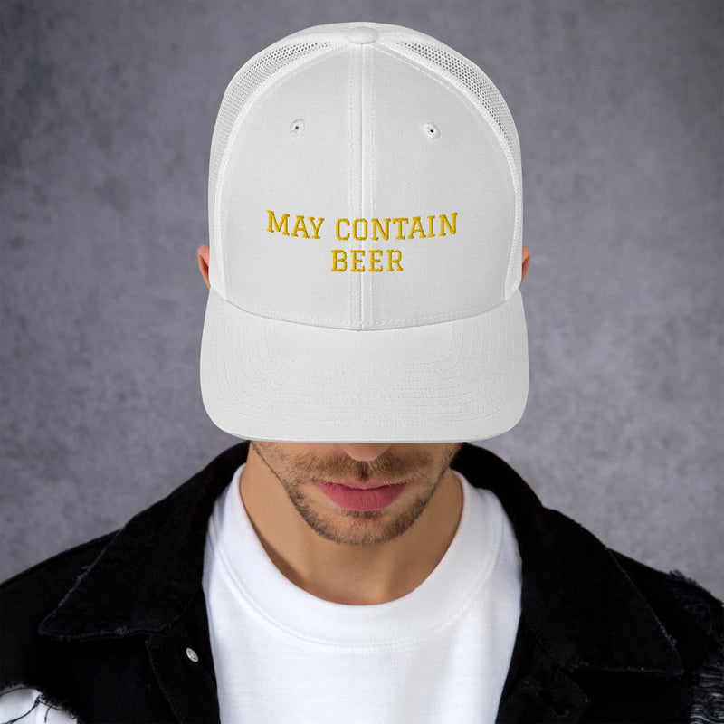 May Contain Beer Trucker Cap