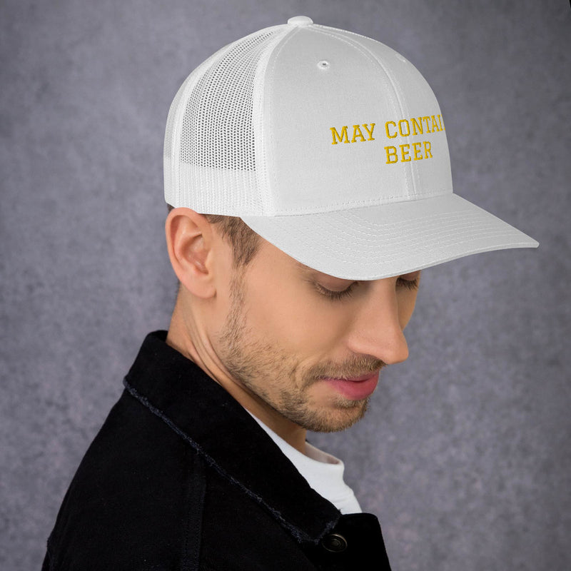 May Contain Beer Trucker Cap
