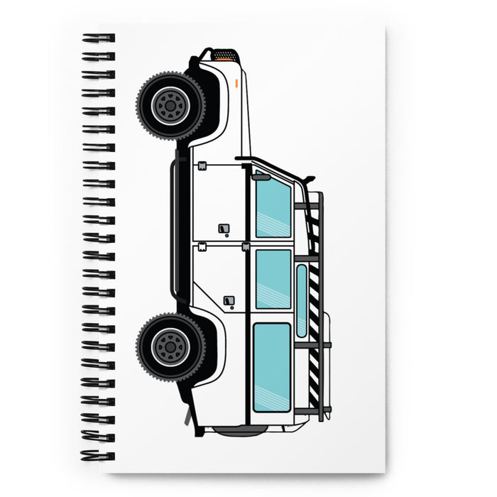 Land Rover Spiral notebook