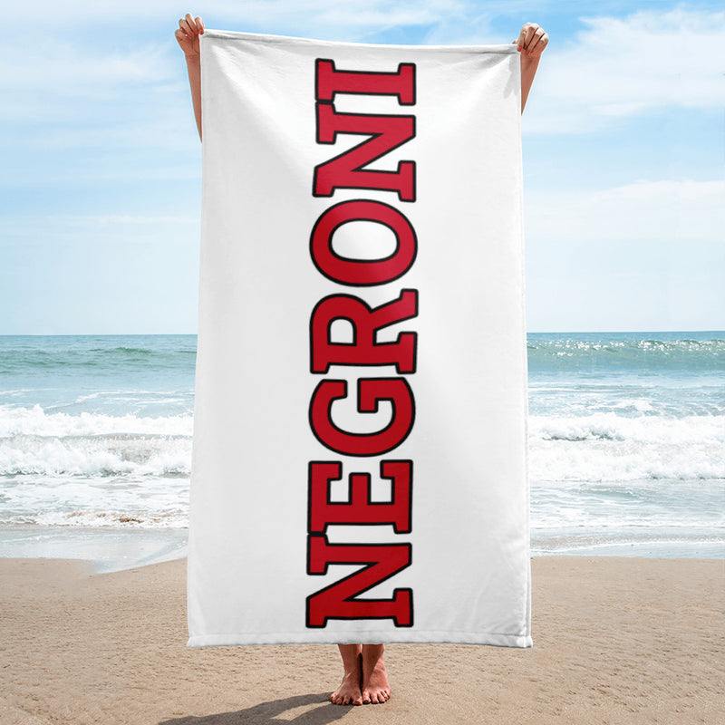 NEGRONI Towel With Outline