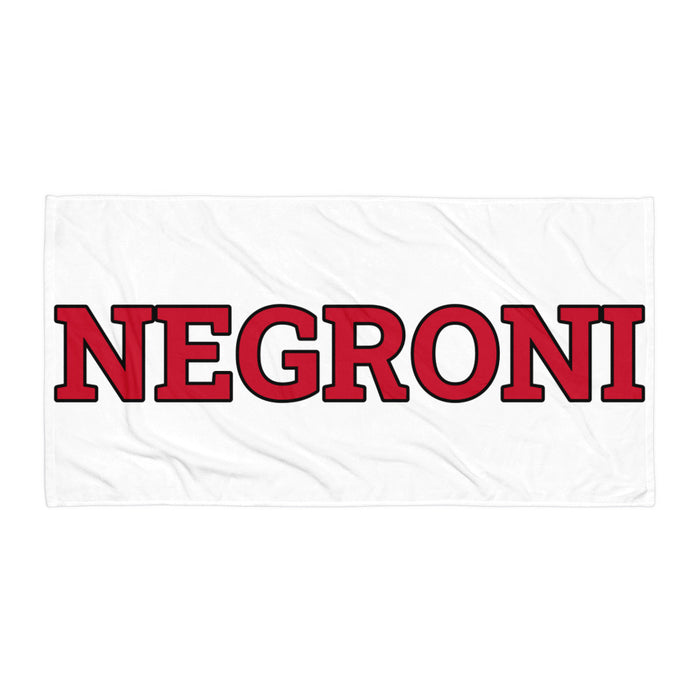 NEGRONI Towel With Outline