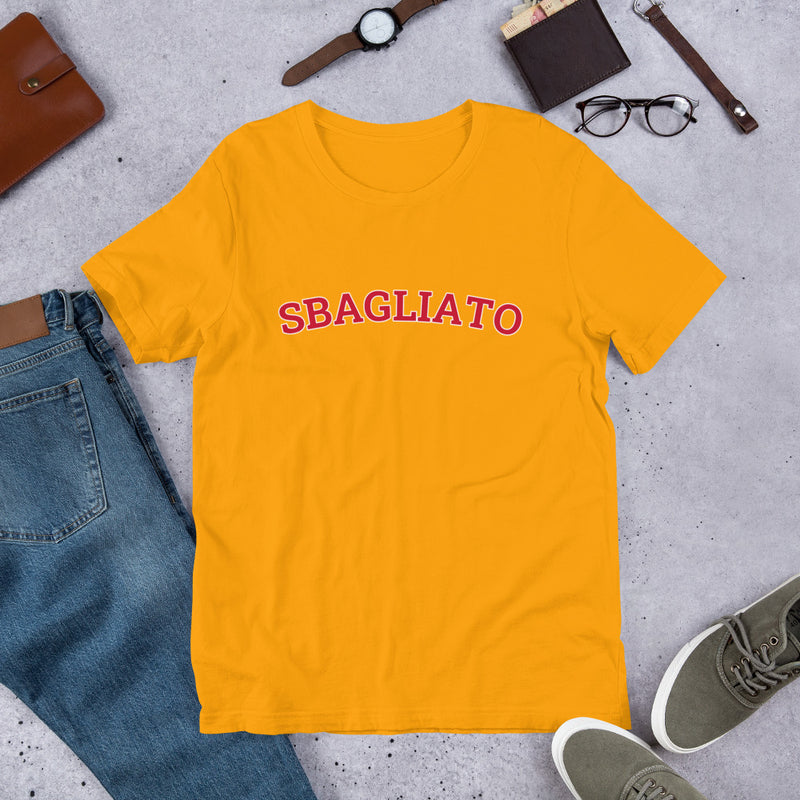 SBAGLIATO Short-Sleeve Unisex T-Shirt