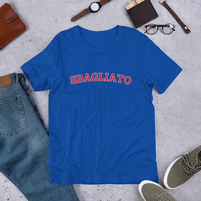 SBAGLIATO Short-Sleeve Unisex T-Shirt