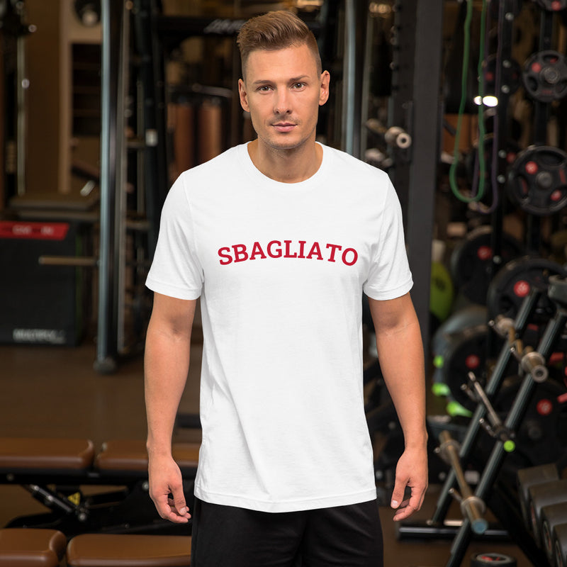 SBAGLIATO Short-Sleeve Unisex T-Shirt