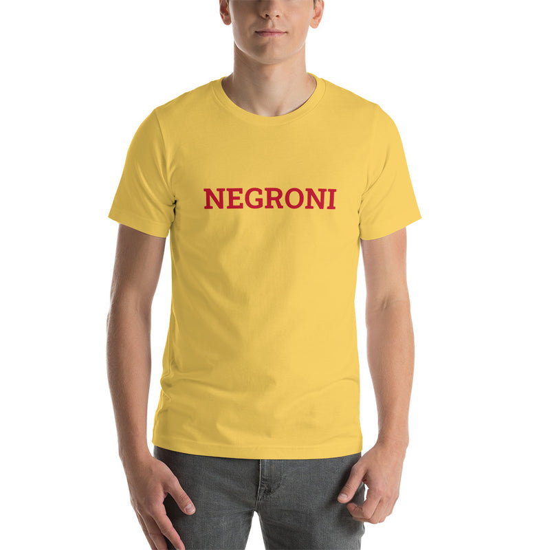Negroni Short-Sleeve Unisex T-Shirt